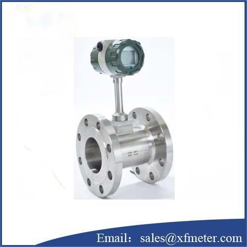 Flange type vortex flow sensor