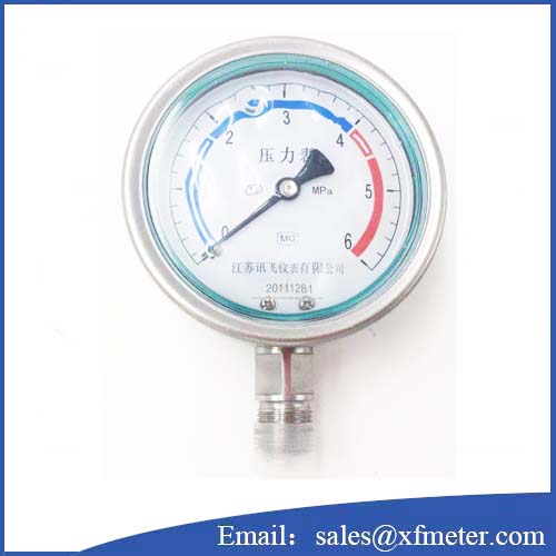 YTN-60 YTN-100 YTN-150 Shock resistant pressure gauge